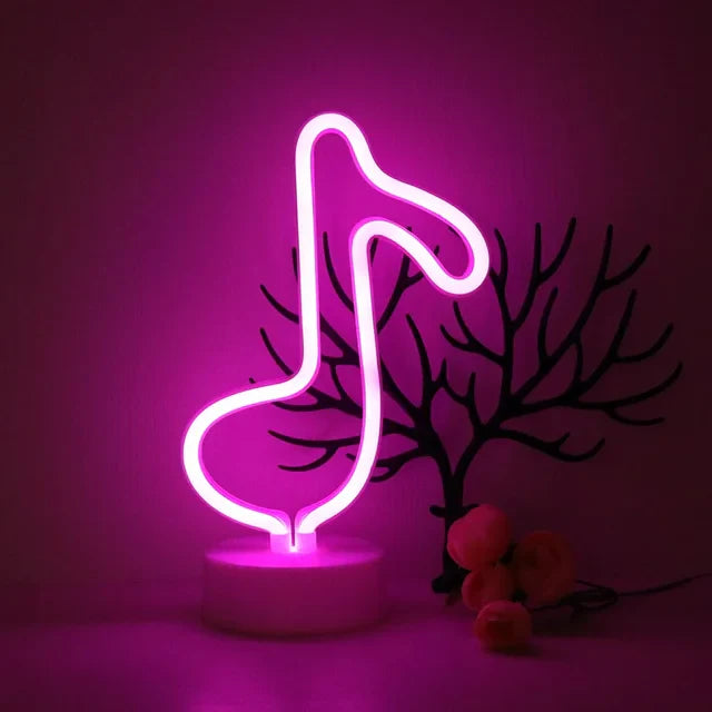 NeonGlow - Finurlig neonlyssett