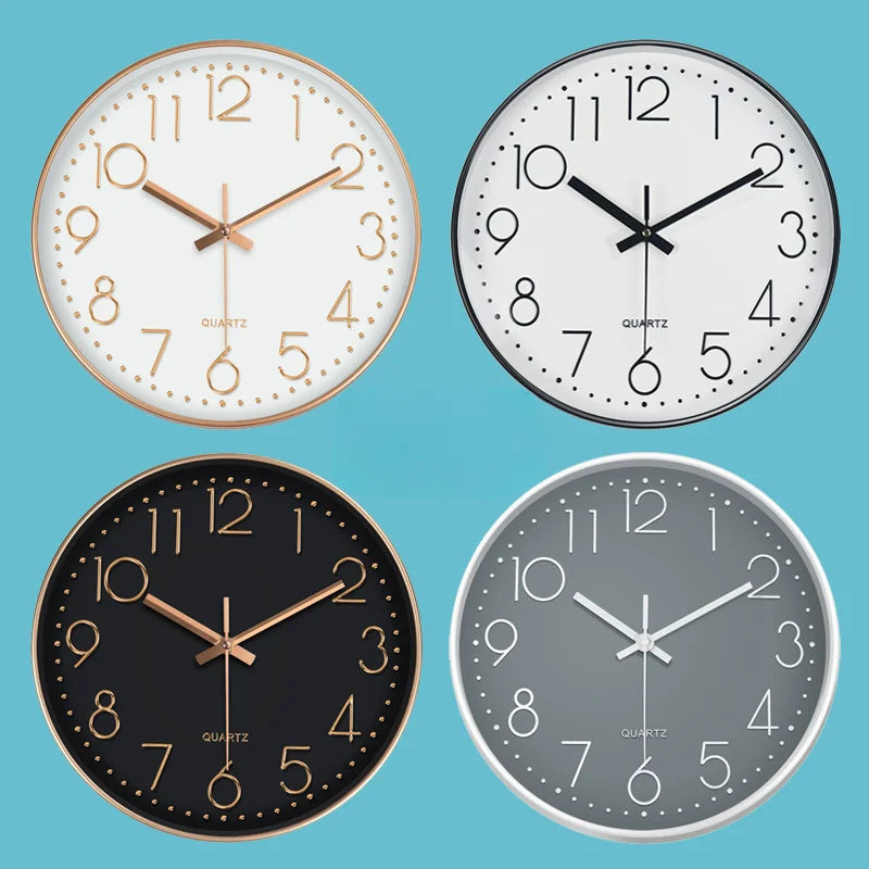 EleganceTime - Moderne minimalistisk veggklokke