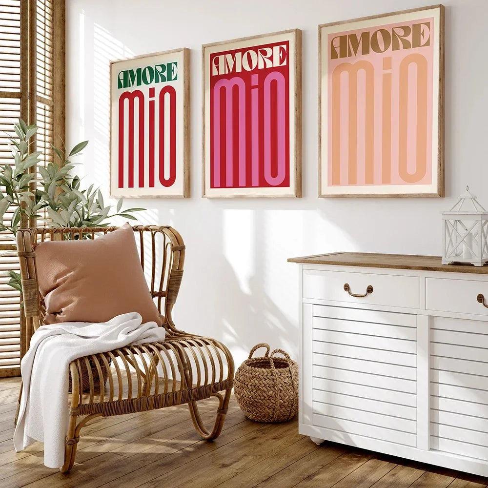 RetroPop - Livlige typografiske plakater