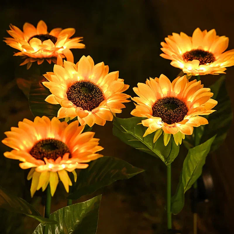 SunnyBloom - Soldrevet hagelampe for solsikker