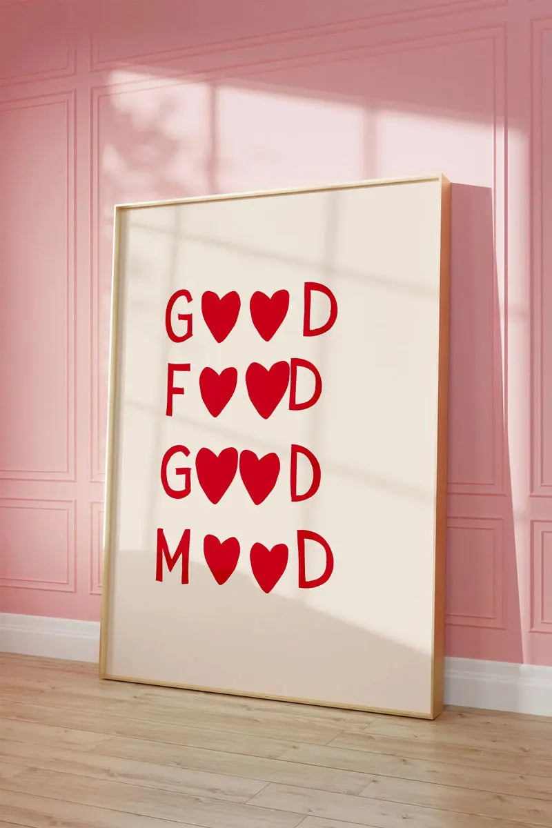 KitchenWhimsy - Leken veggdekor med matplakater