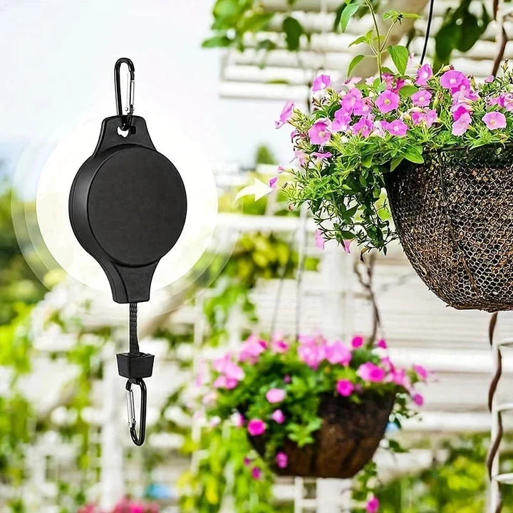 PlantLift - justerbare opphengskroker for planter og kurver