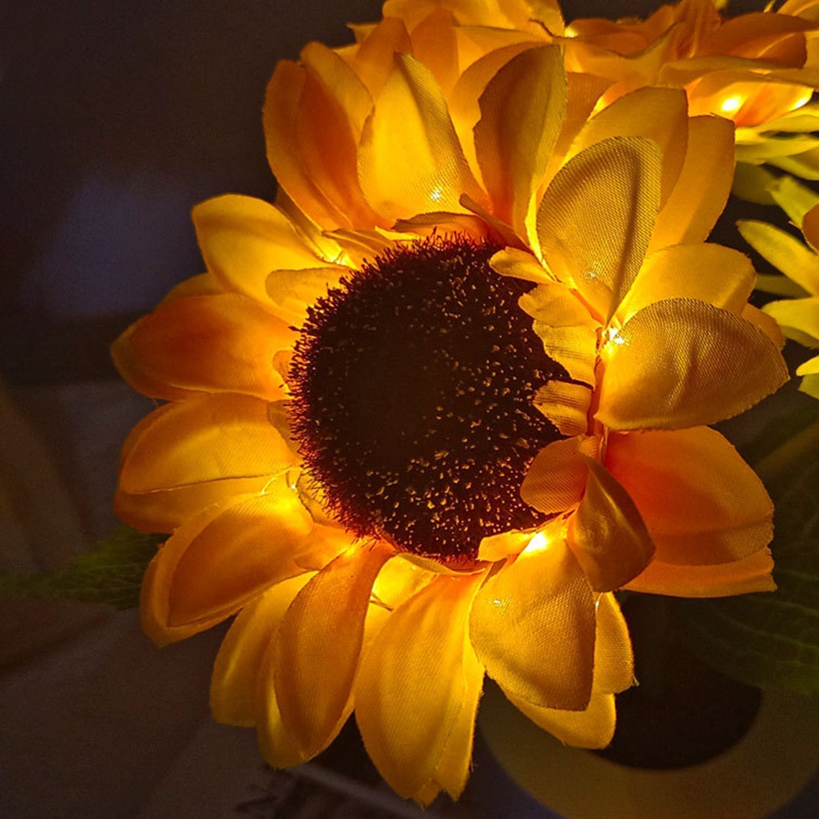 SolBlomst – Trådløs LED solcellelampe til dekorasjon