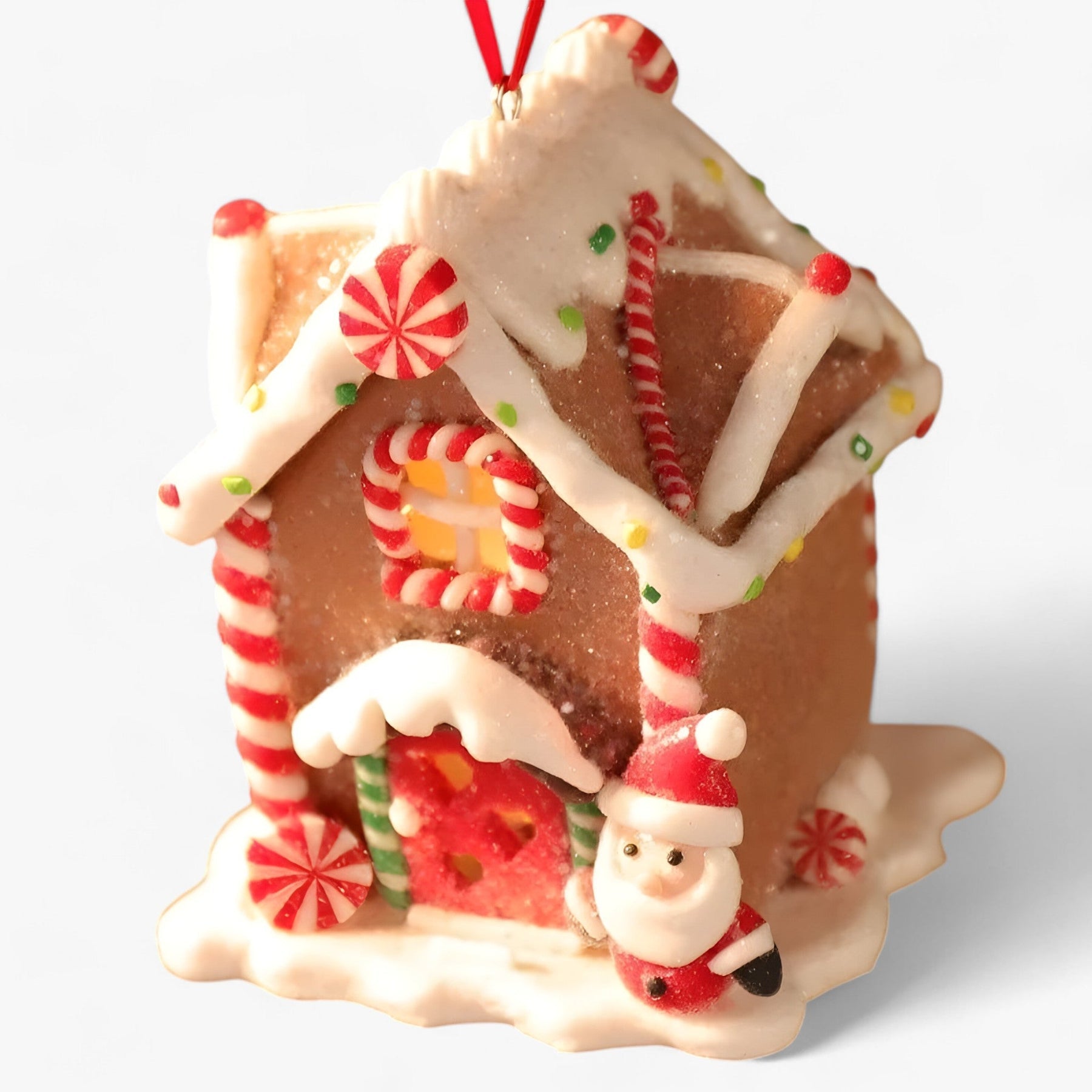 Hengende julepepperkakehus