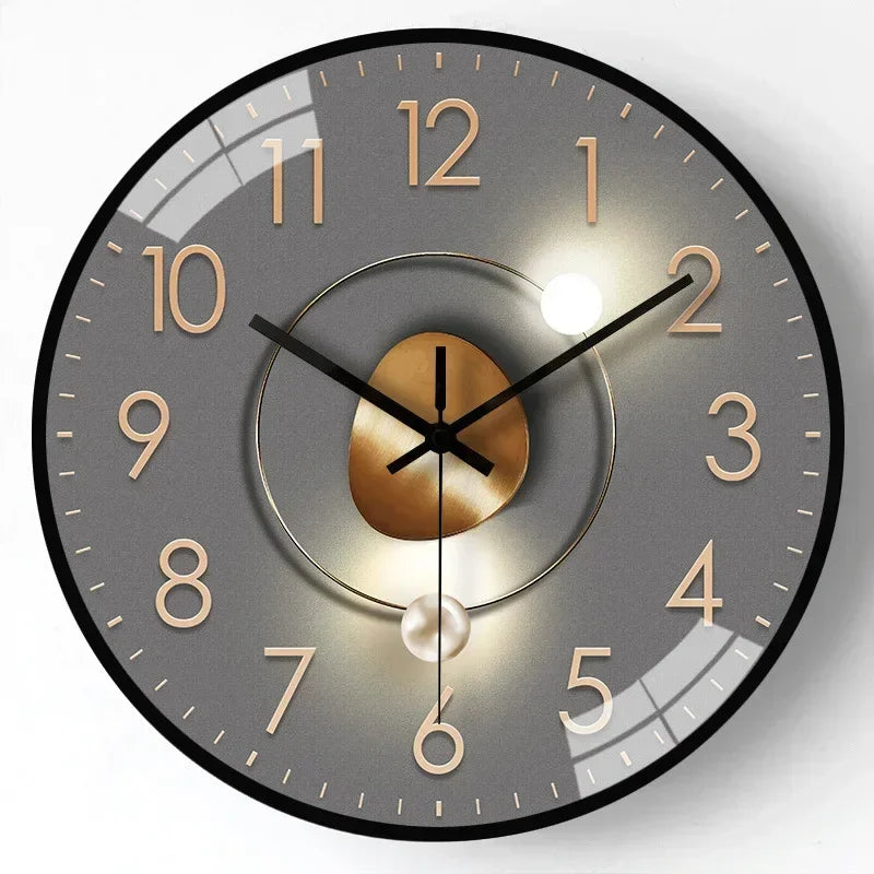 SilentTime - Digital veggklokke i klassisk stil