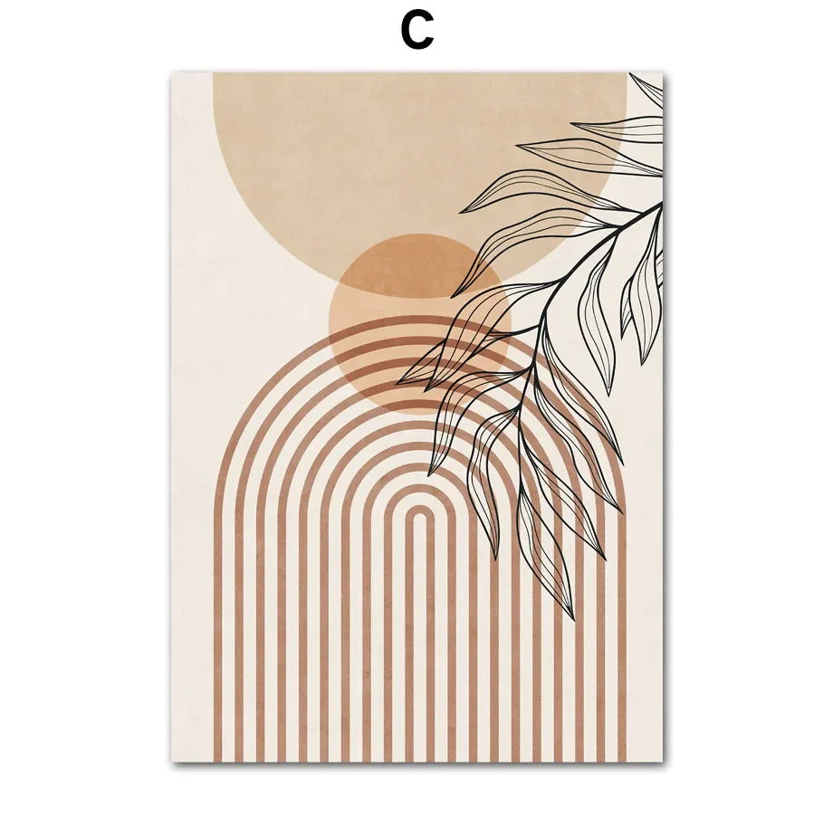 EarthEssence - Kreativ minimalistisk veggplakat