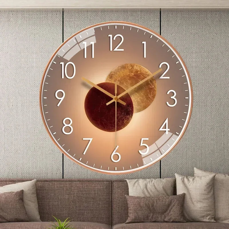 SilentTime - Digital veggklokke i klassisk stil
