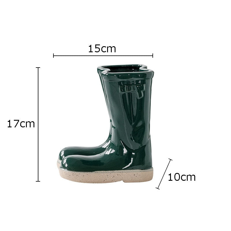 BloomBoots - Unik blomstervase i støvelmotiv
