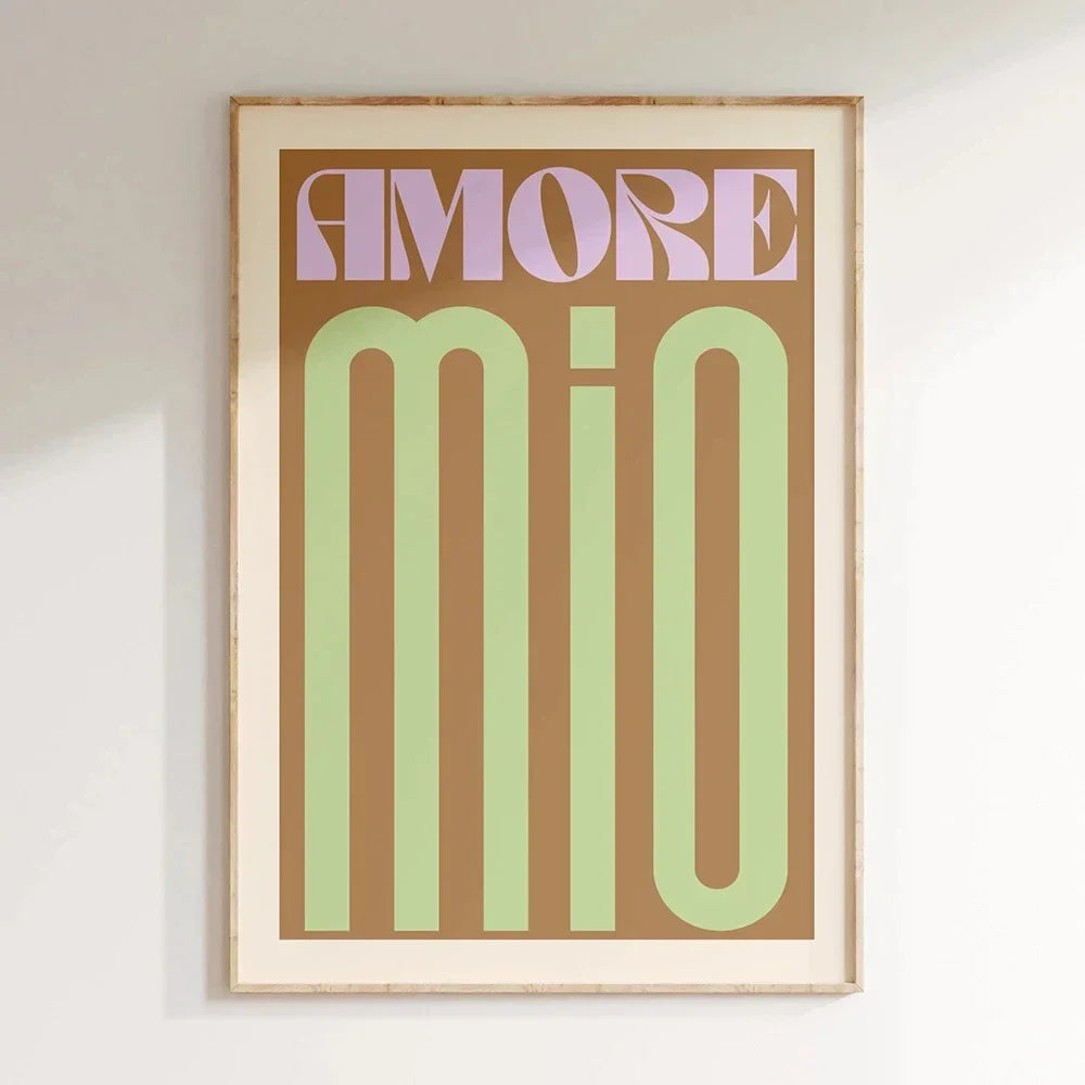 RetroPop - Livlige typografiske plakater