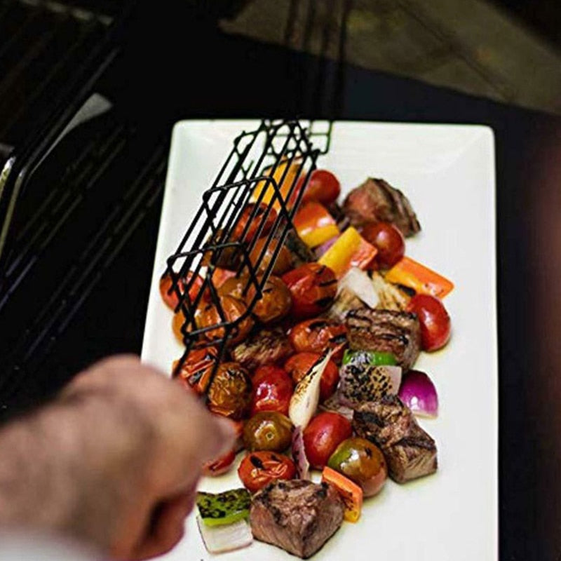 GrillMester Premium Grillkurvsett med varmebestandige håndtak
