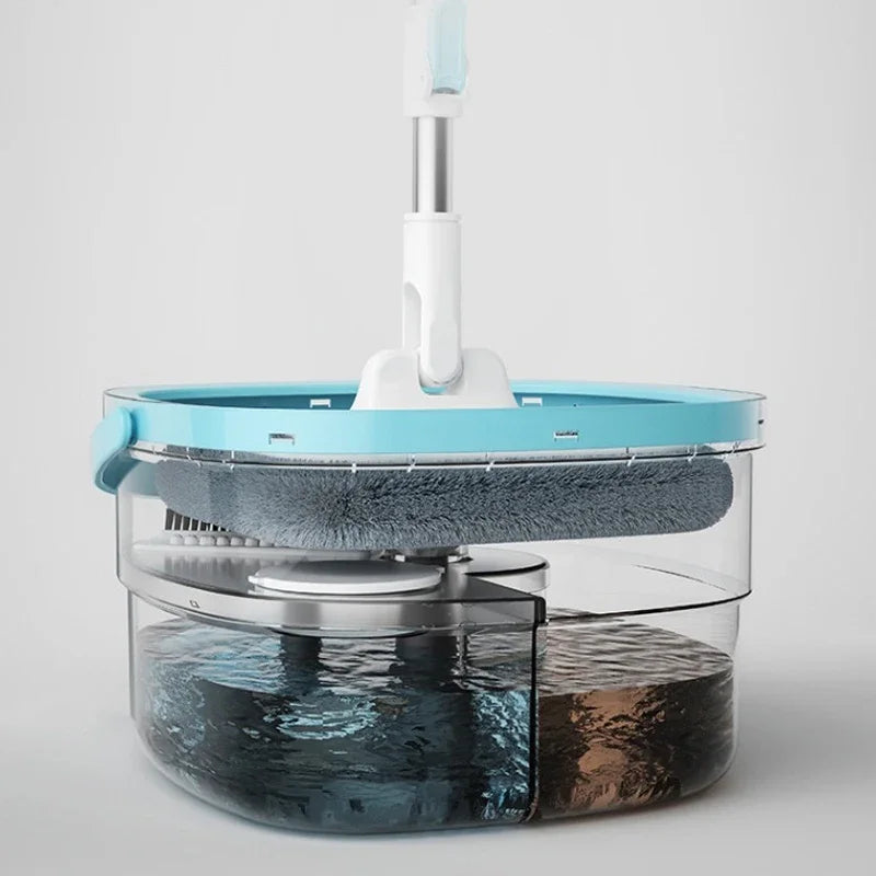 Spin Mate - Håndfri spinnmopp og bøttesystem