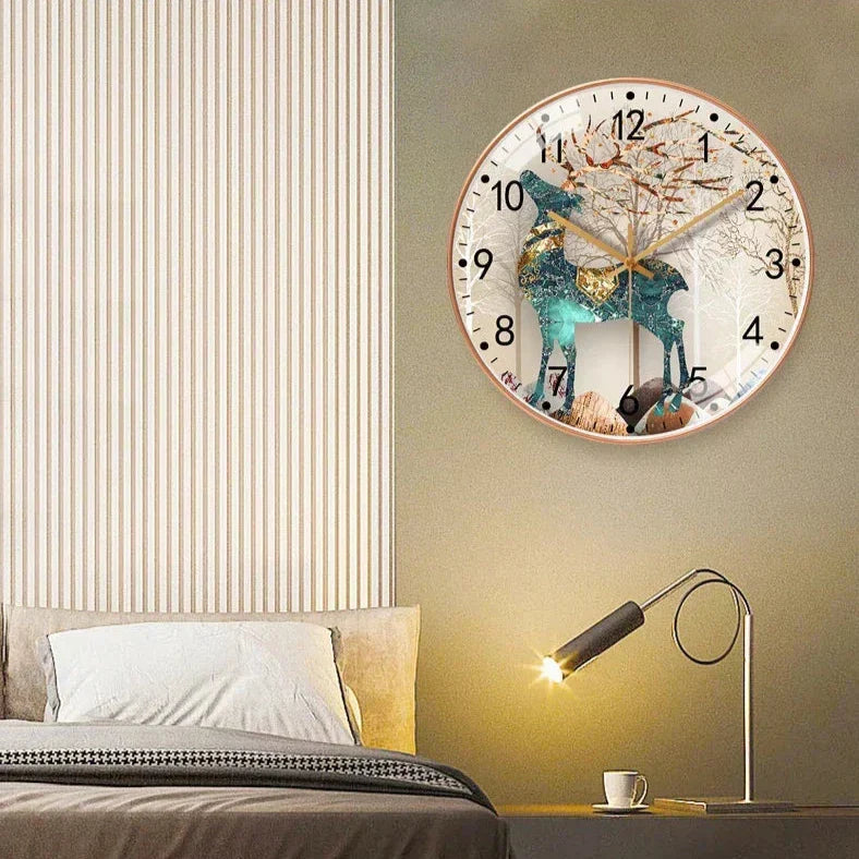 ScandiTick elegant veggklokke – moderne design for enhver innredning