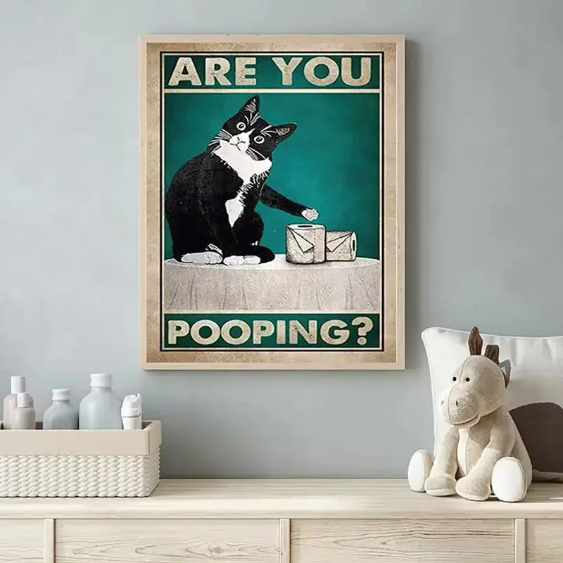 WhimPaws - Samling av humoristiske katteplakater