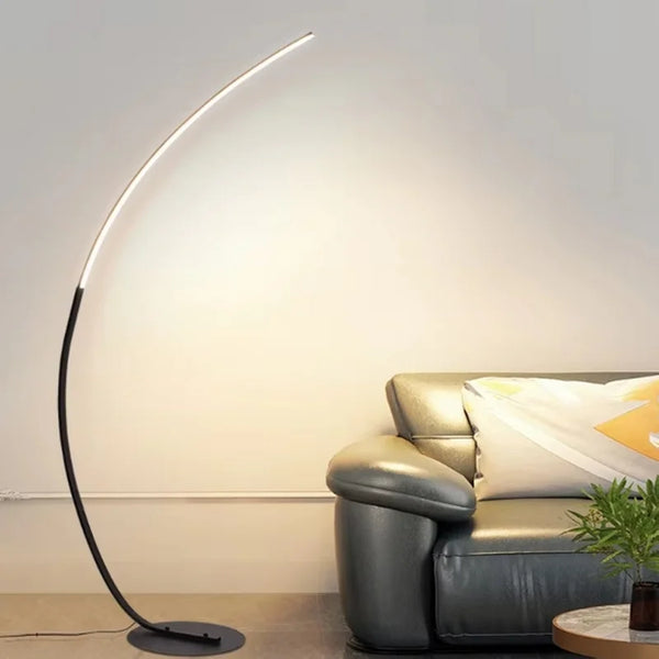 ArcGlow - Moderne og minimalistisk gulvlampe