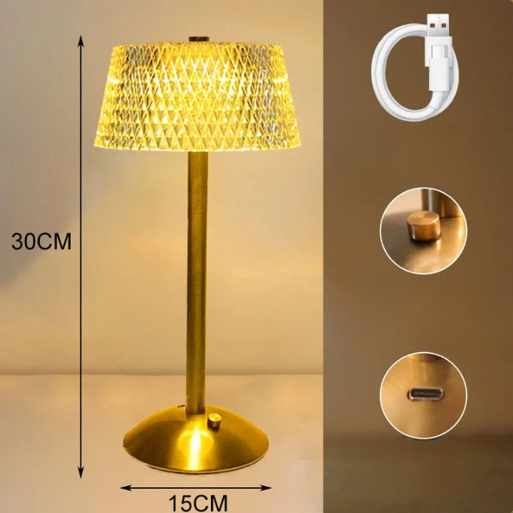 Diamond Retro Led Bar skrivebordslampe