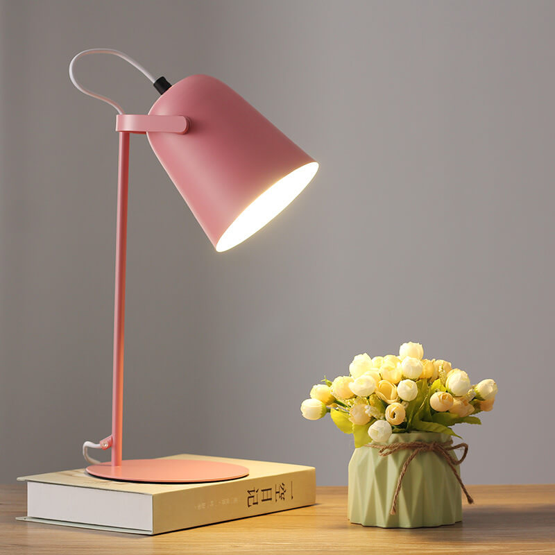 LumiTouch - Minimalistisk skrivebordslampe med stativfot og berøringskontroll