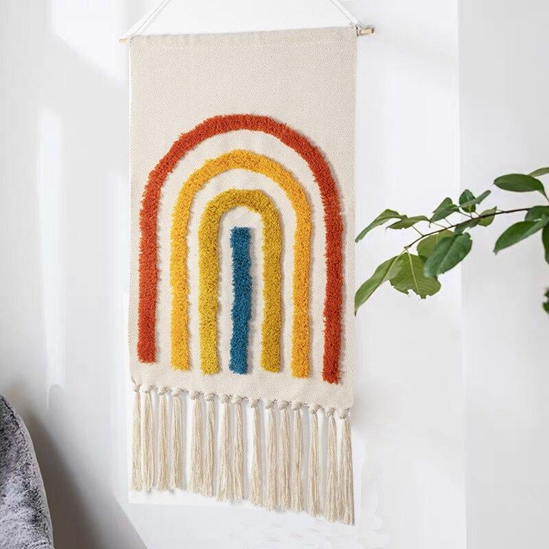 Moderne geometrisk veggkunst