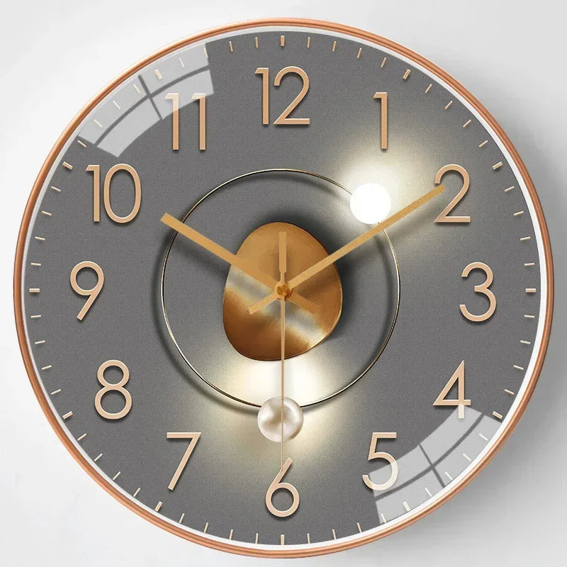 SilentTime - Digital veggklokke i klassisk stil