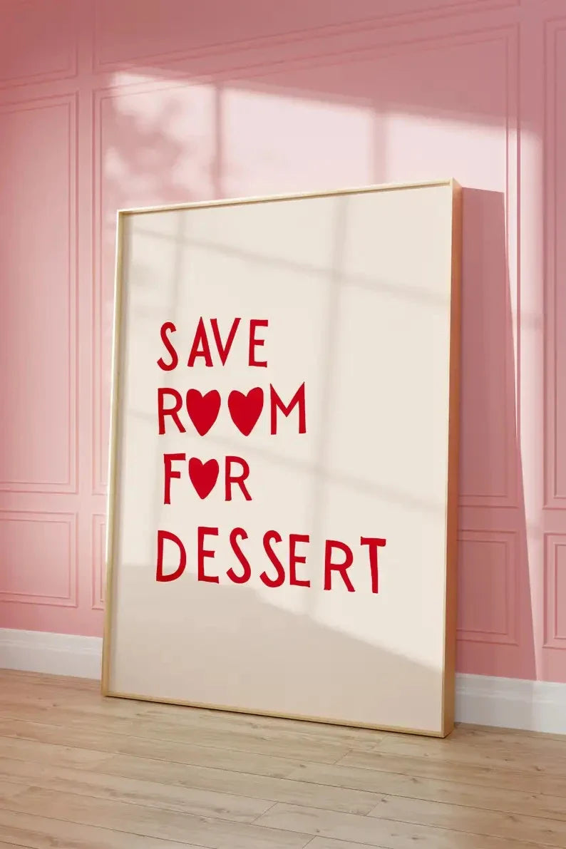 KitchenWhimsy - Leken veggdekor med matplakater