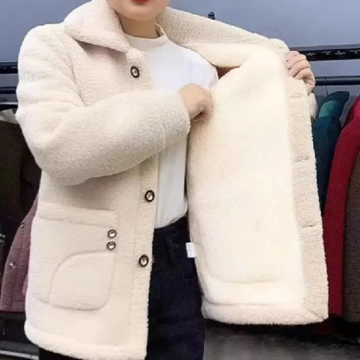 Astrid Fleece vinterfrakk til dame