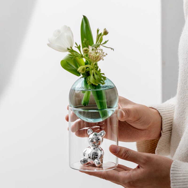 SphereGlow - Unik minimalistisk glassvase