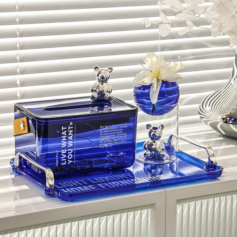 LumaSphere – Elegant kunstnerisk glassvase med skulpturell topp