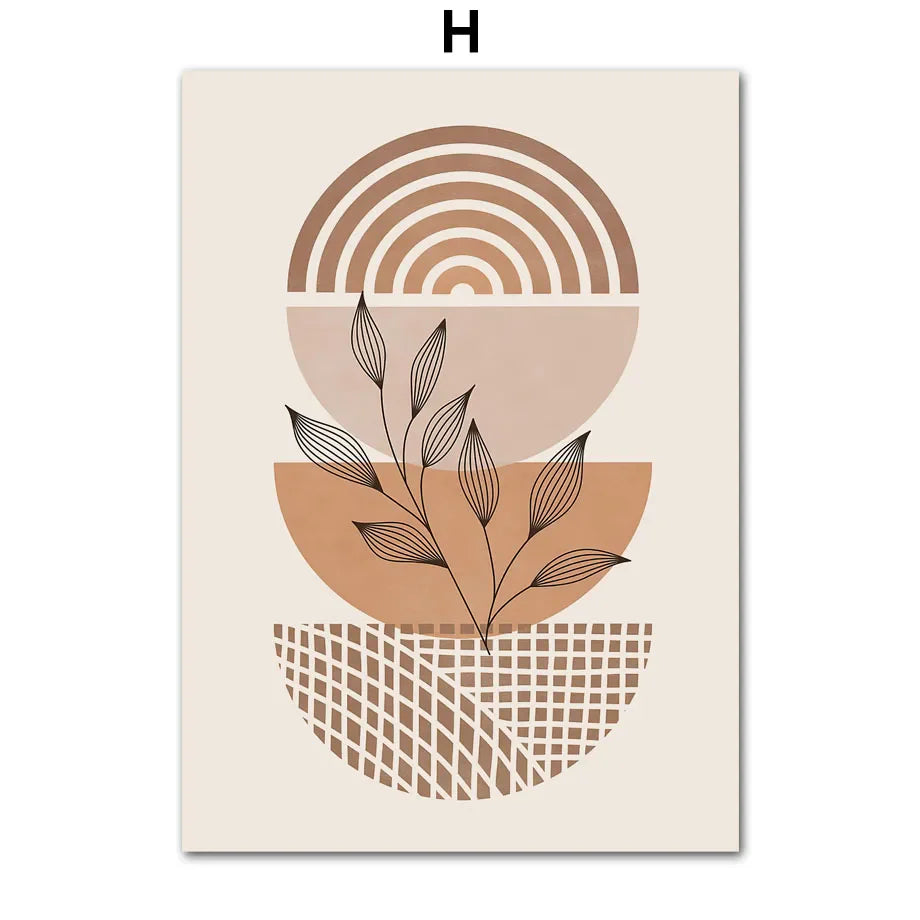 EarthEssence - Kreativ minimalistisk veggplakat