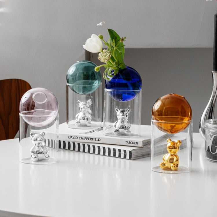 SphereGlow - Unik minimalistisk glassvase