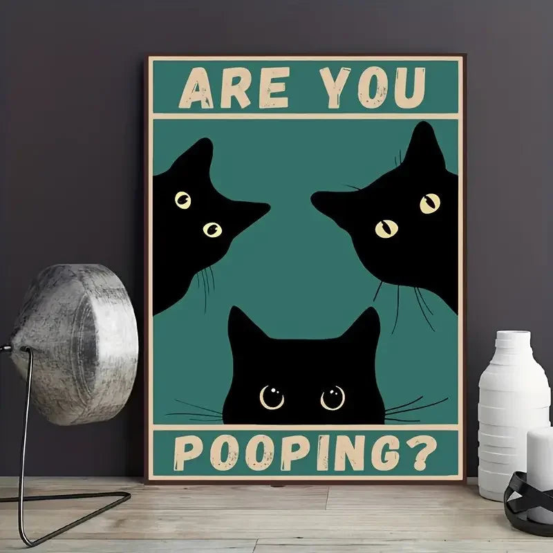 WhimPaws - Samling av humoristiske katteplakater