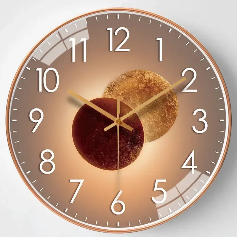 SilentTime - Digital veggklokke i klassisk stil