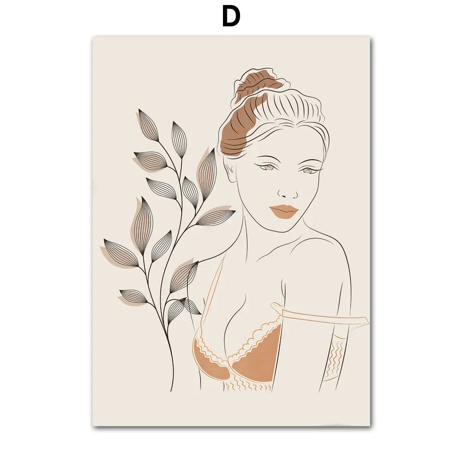 EarthEssence - Kreativ minimalistisk veggplakat