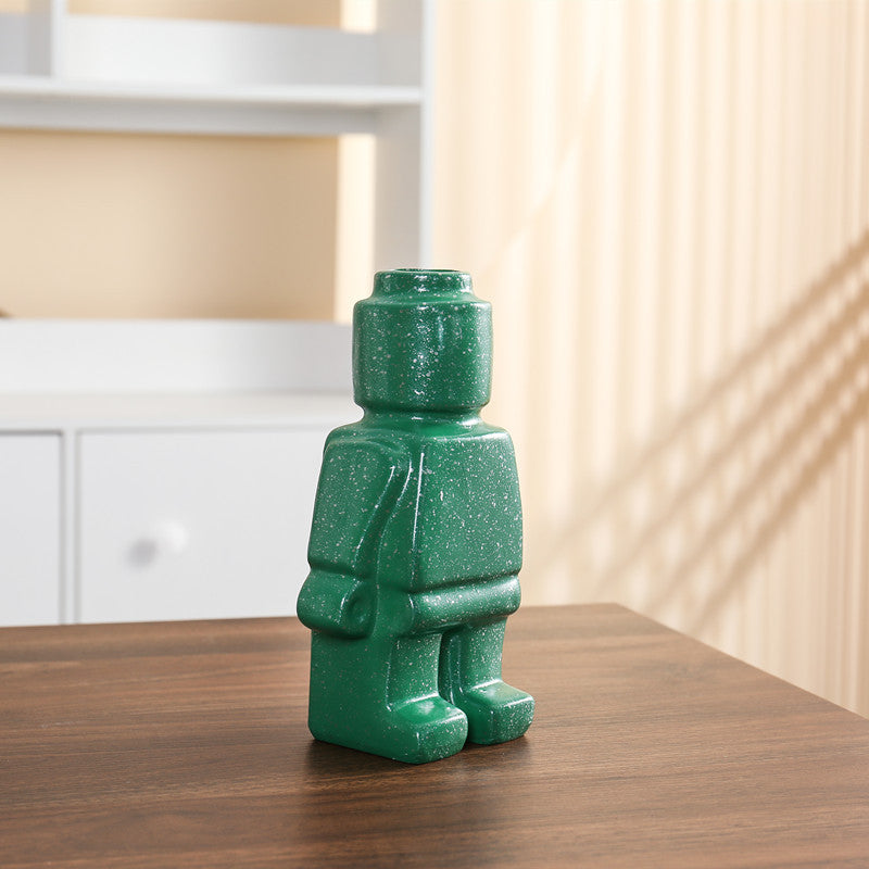 RoboBloom moderne robotblomsterpotter – Unik dekorasjon for hjemmet ditt