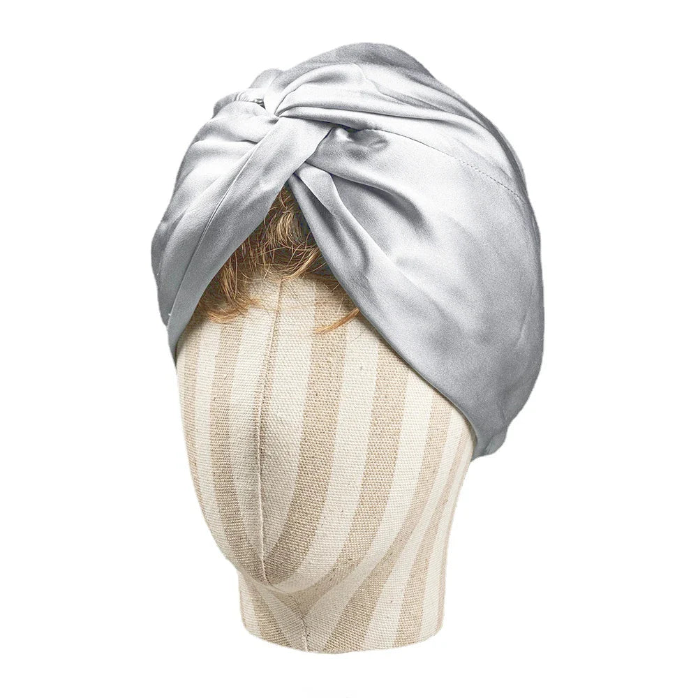 Josephine - Luksuriøs satengvridet turban hårinnpakning