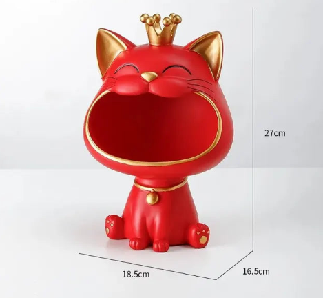 FortunaZen - Dekorativ lykkekatt som symboliserer ro og positivitet