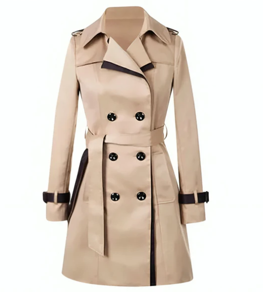 Kelsie - Elegant trenchcoat