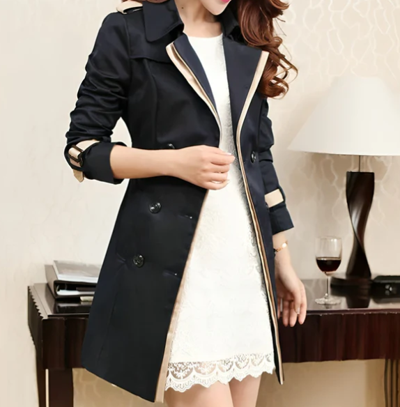 Kelsie - Elegant trenchcoat