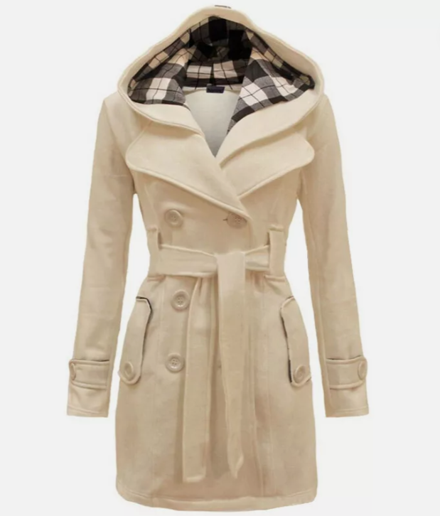 Sonia | Trenchcoat med hette