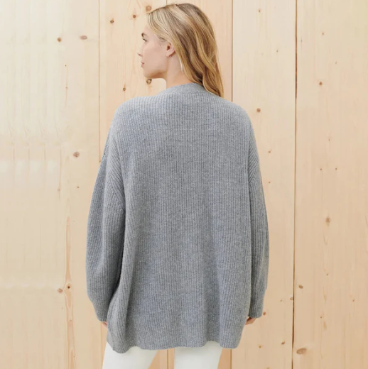 Julia - Elegant og uanstrengt oversized strikkegenser