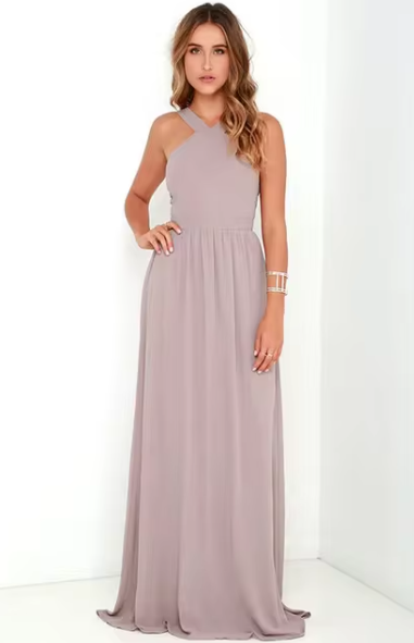 Leoney Luxury Long Dress | Uanstrengt, uformell eleganse for enhver anledning