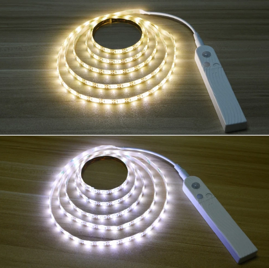GlowTrail - Batteridrevet LED stripelys med bevegelsesdeteksjon