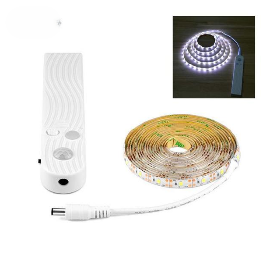 GlowTrail - Batteridrevet LED stripelys med bevegelsesdeteksjon