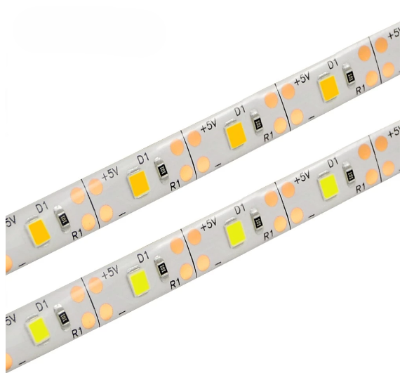 GlowTrack - LED-lysstripe med batteribevegelsessensor