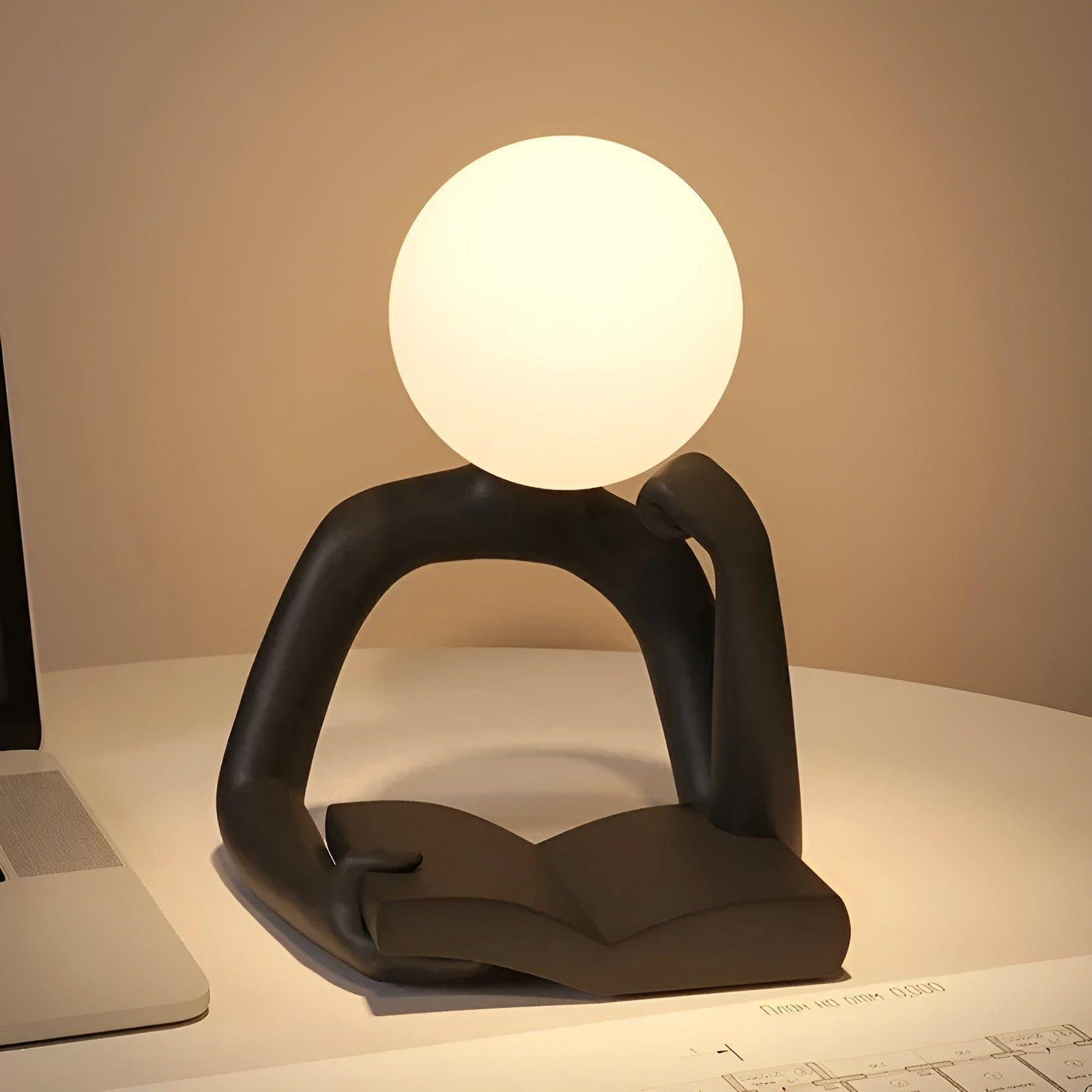EvaGlow Abstract Luxe bordlampe - Moderne eleganse