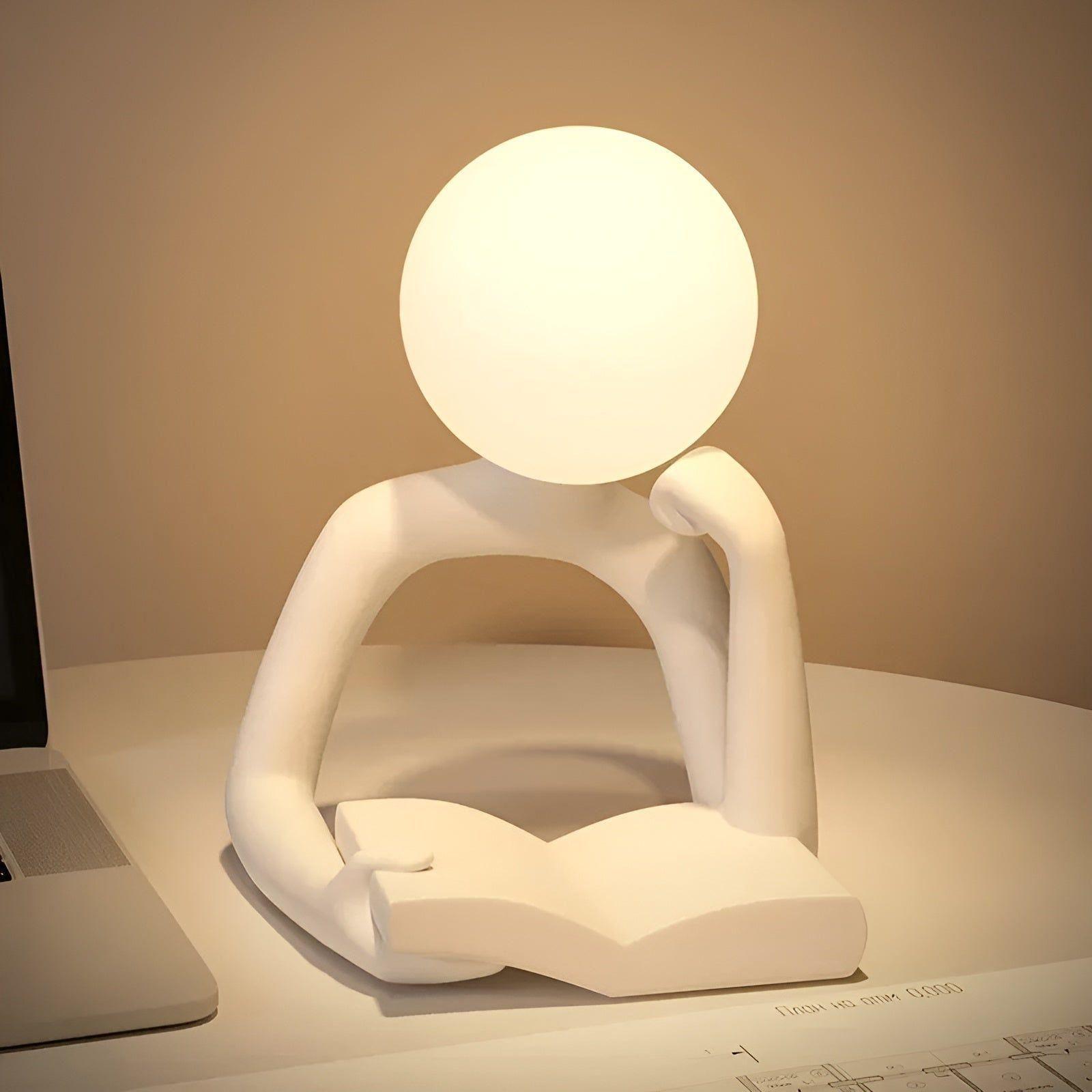 EvaGlow Abstract Luxe bordlampe - Moderne eleganse