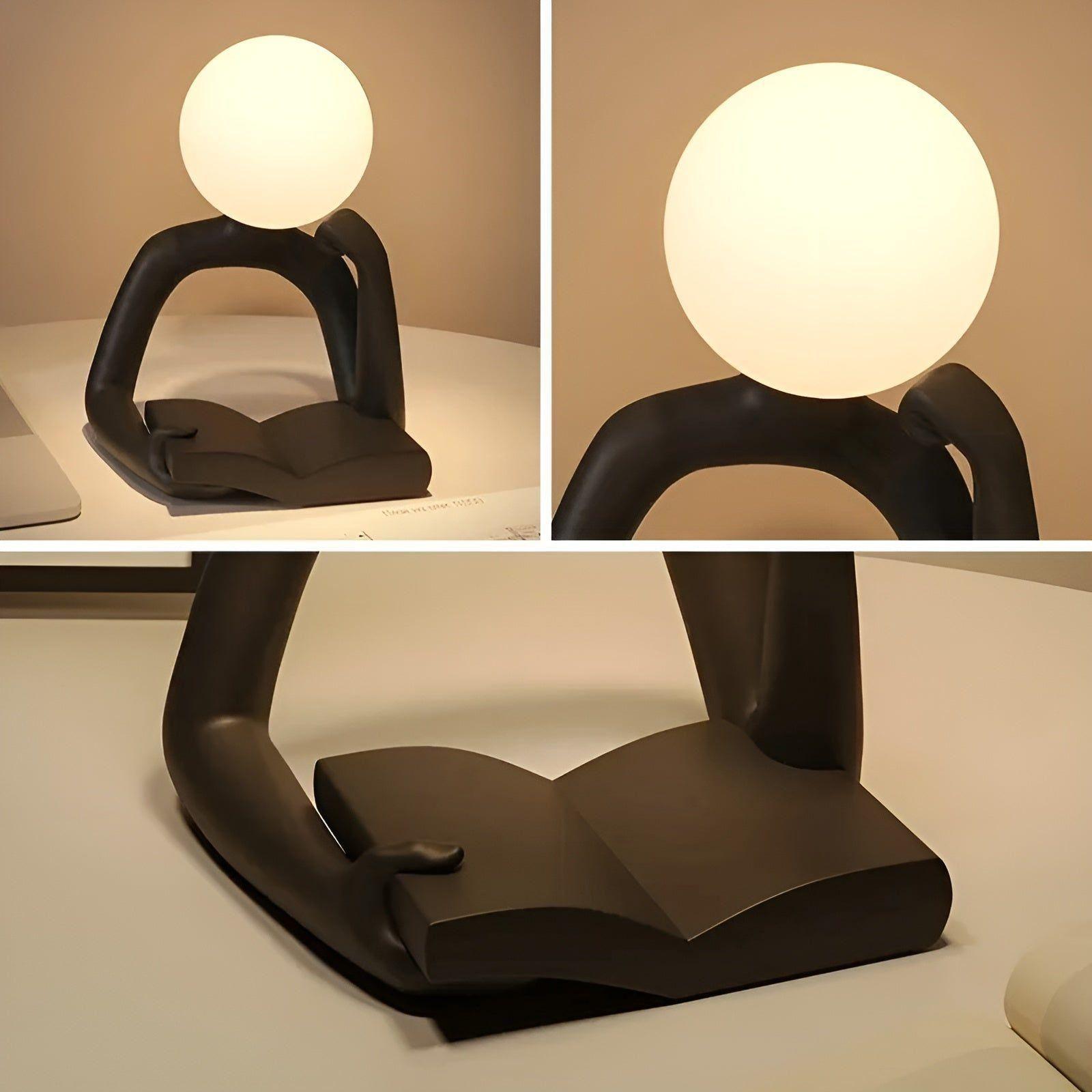 EvaGlow Abstract Luxe bordlampe - Moderne eleganse