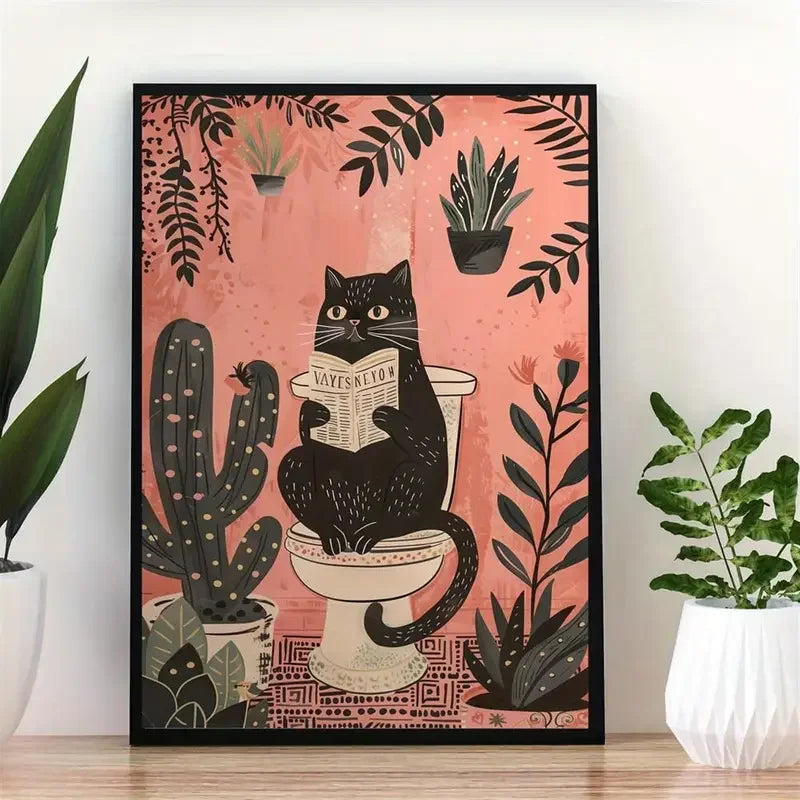 WhimPaws - Samling av humoristiske katteplakater