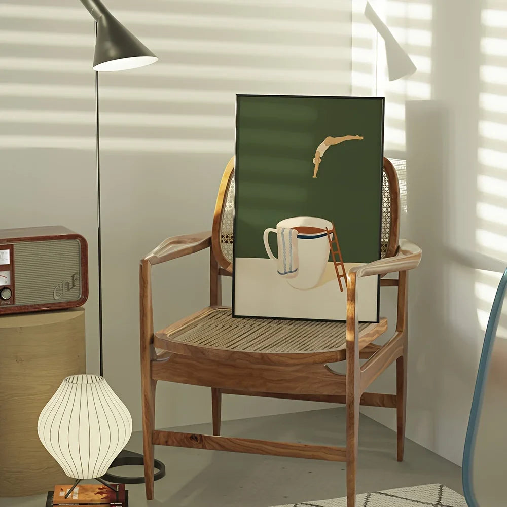 MugDive - Snodige kaffeinspirerte kunstplakater