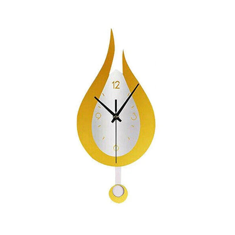 GraceTime Elegant Veggklokke – Stilig dekorativ touch for hjemmet ditt