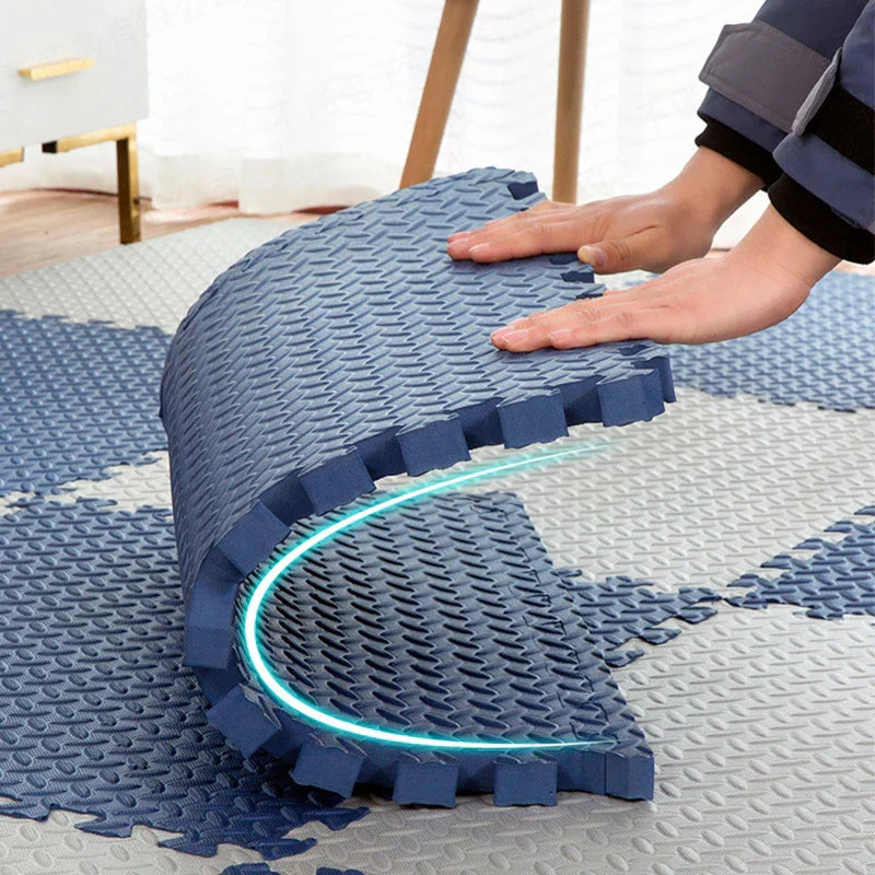 ColourPop PlayMats - Lekeunderlag i levende skum, puslespill for babyer