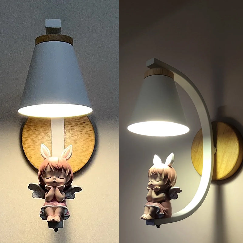 LumiAura - Stilig vegghengende nattbordslampe